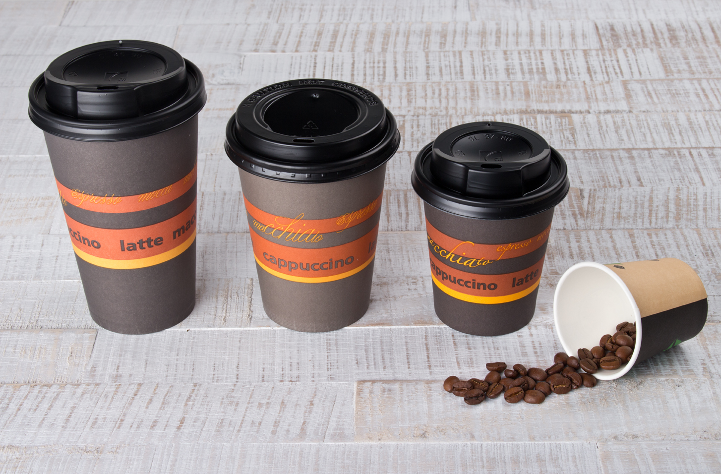 Premium coffee mugs - 0,12; 0,2; 0,3; 0,4l