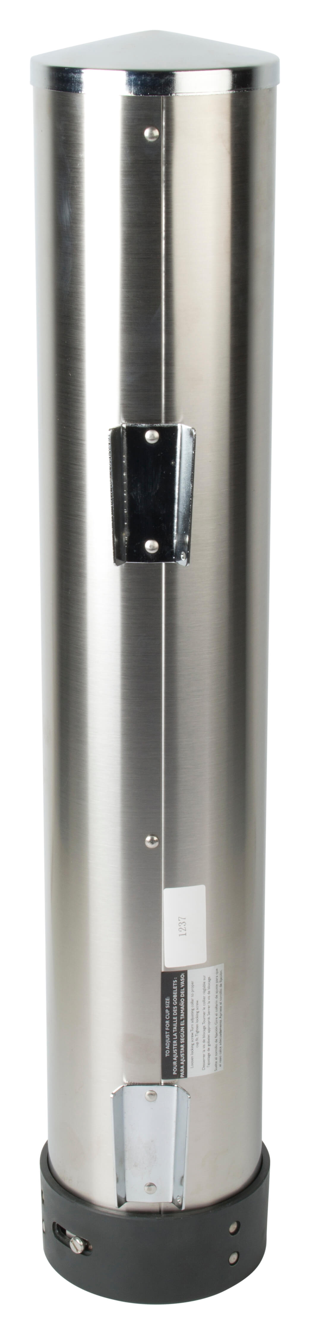 Cup Dispenser 'Pull', stainless steel - for cups 0,3l - 0,4l