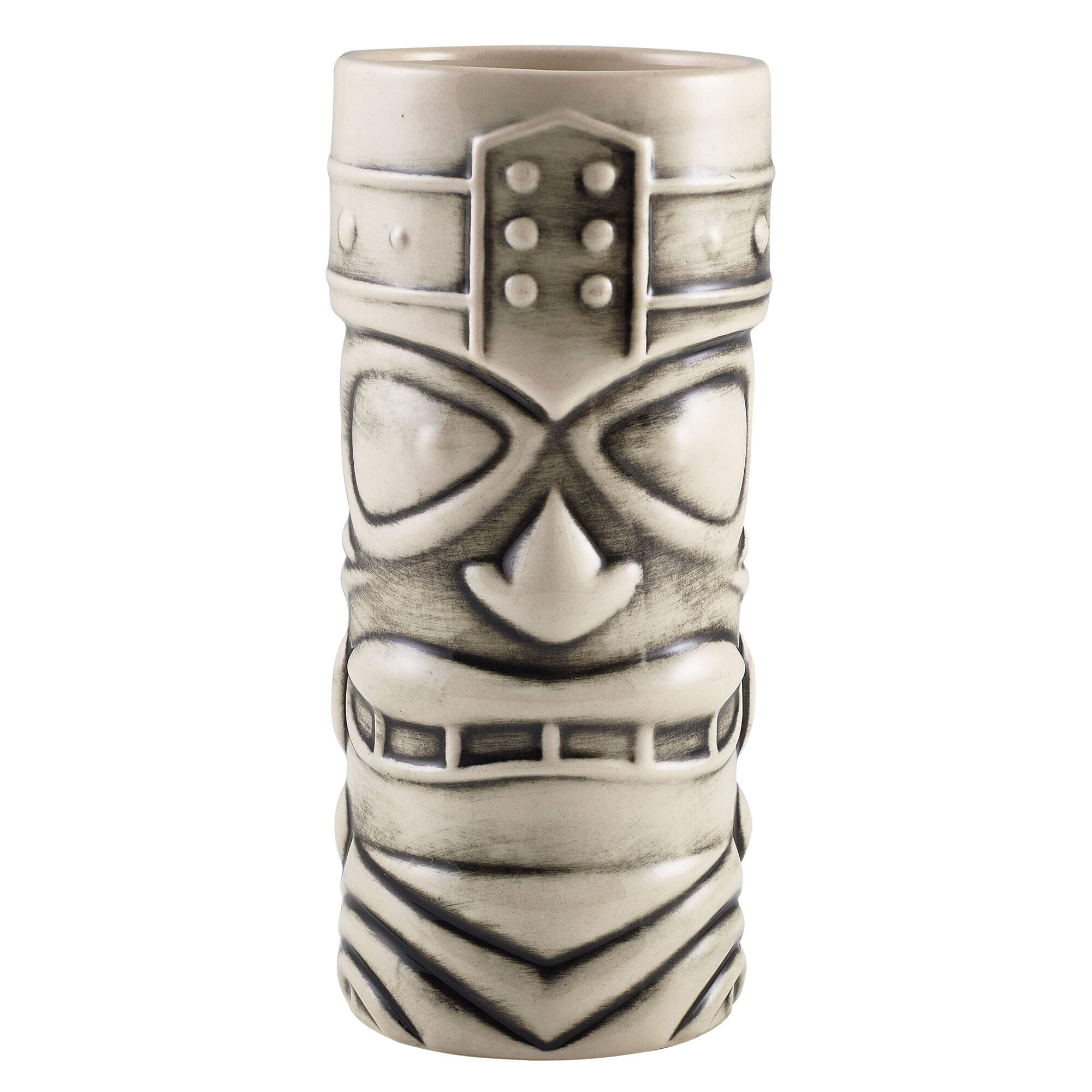 Tiki Mug Face, white - 400ml