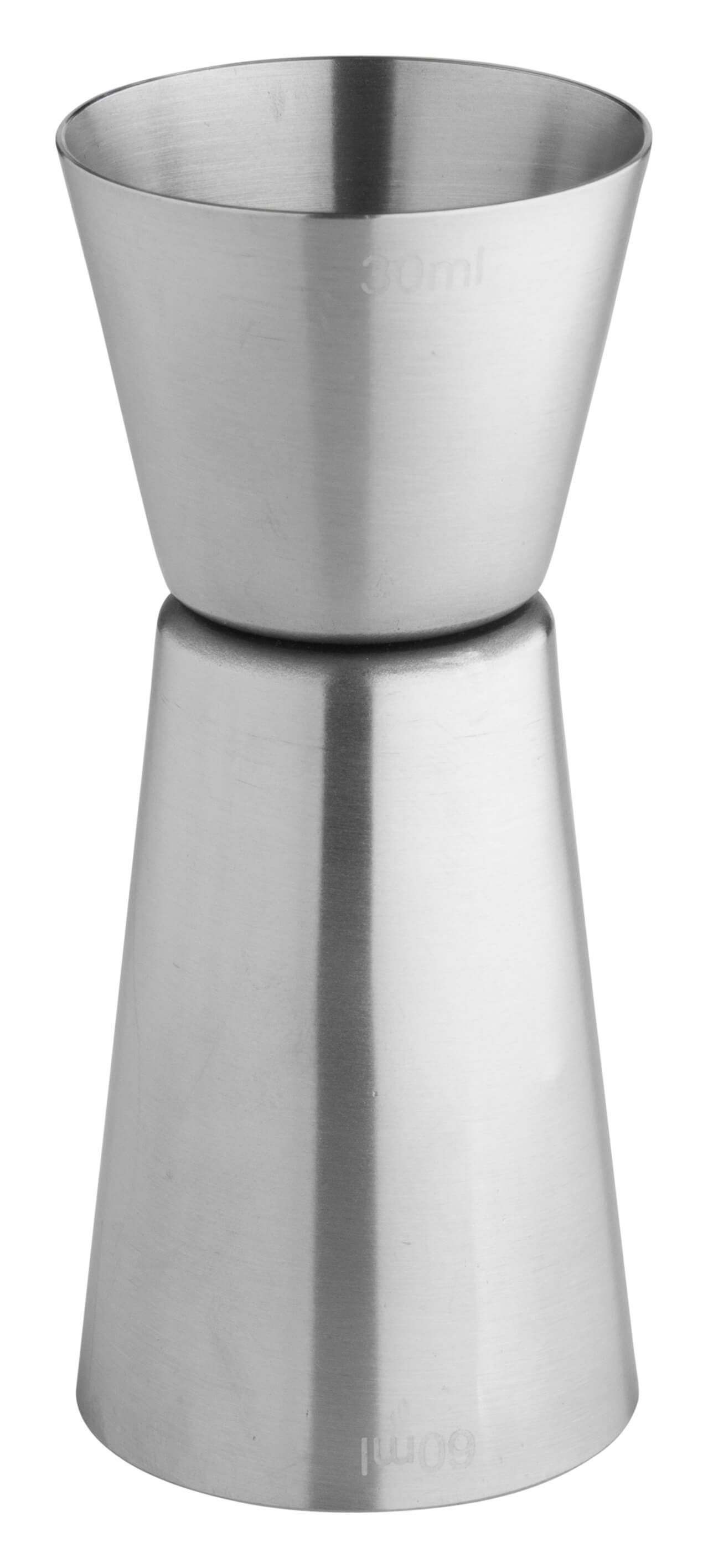 Double jigger, brushed - stainless steel (30/60ml)