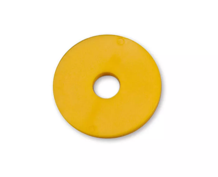 Tokens - 2,2 x 23,3mm (1000pcs.) - yellow Tokens - 2,2 x 23,3mm (1000pcs.) - yellow
