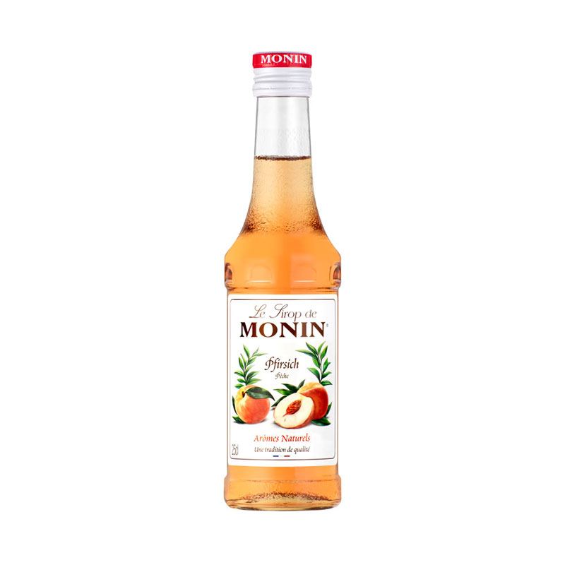 Peach - Monin Syrup mini (0,25l) Peach - Monin Syrup mini (0,25l)