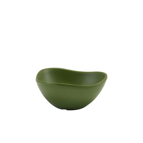 Triangular melamine bowl, green - 70ml / 7,5cm (24 pcs.) Triangular melamine bowl, green - 70ml / 7,5cm (24 pcs.)