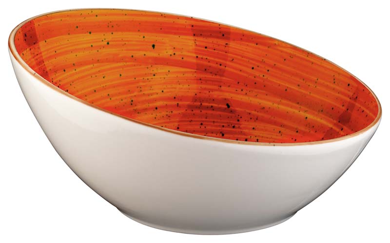 Bonna Aura Terracotta Vanta Bowl 18cm orange - 6 pcs. Bonna Aura Terracotta Vanta Bowl 18cm orange - 6 pcs.