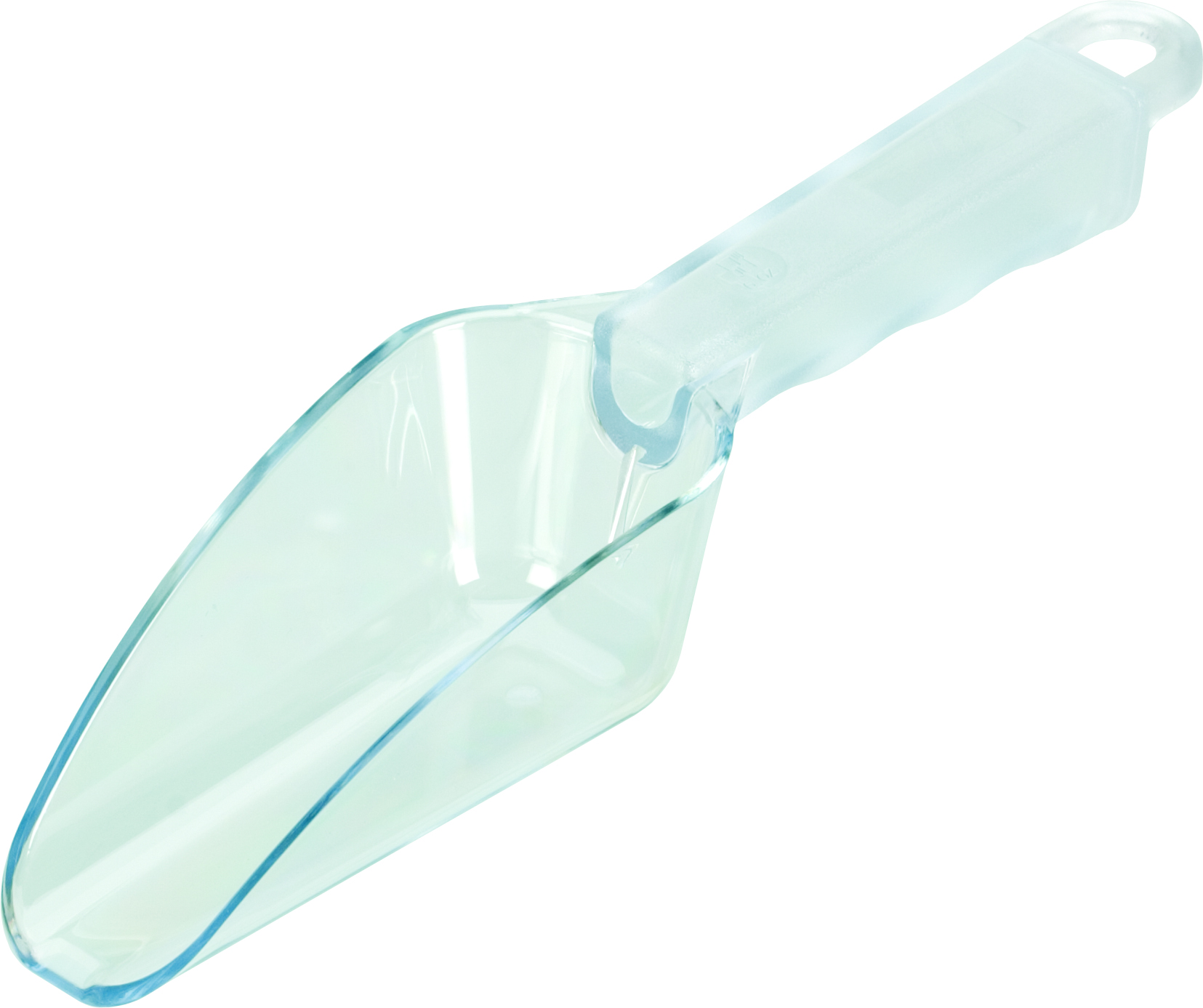 Ice scoop, polycarbonate transparent - 0,18l