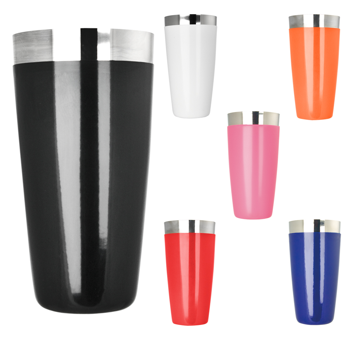 Boston shaker - stainless steel, vinyl coated