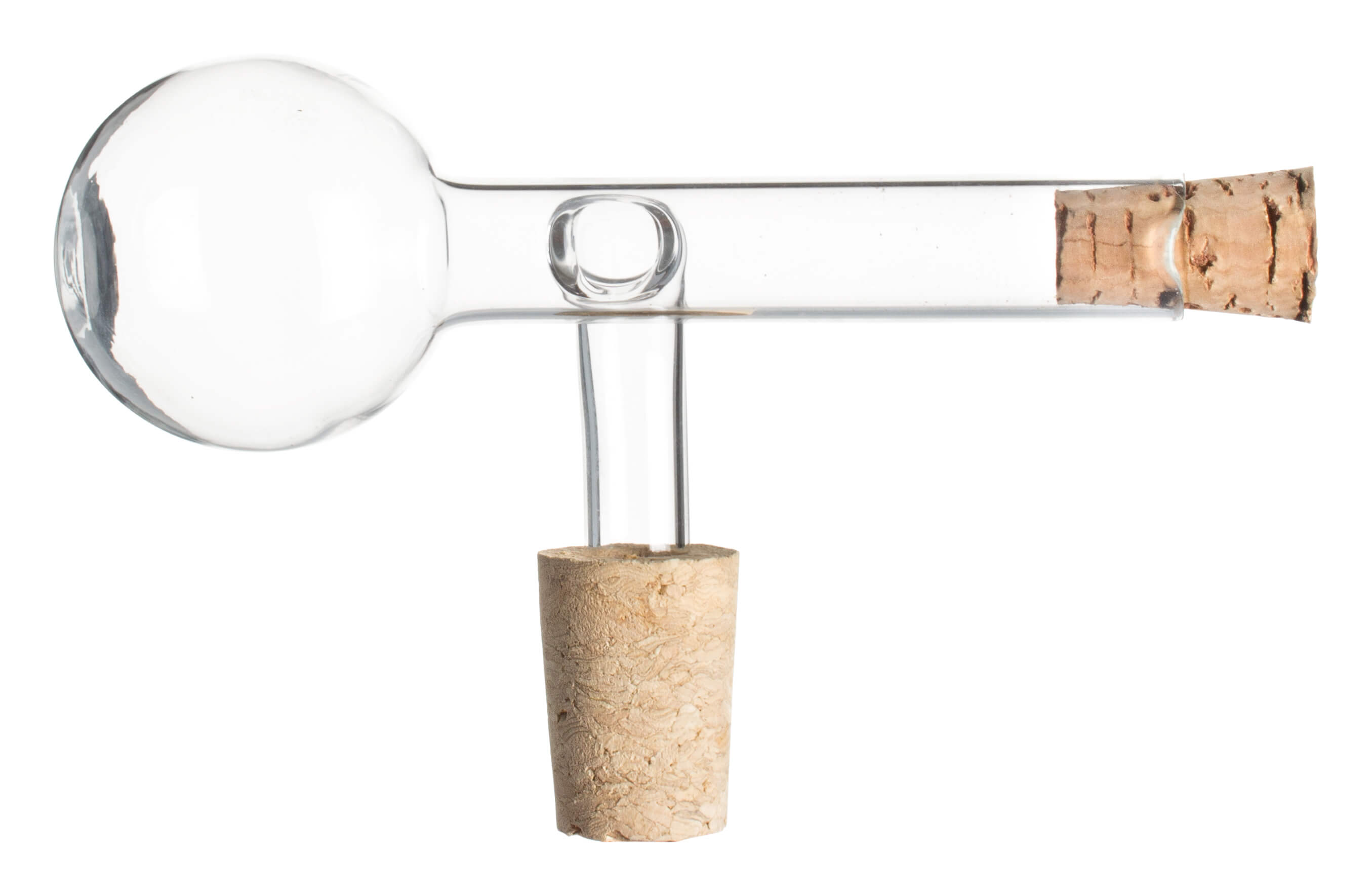 Portioner 2cl, with stopper - glass, natural cork