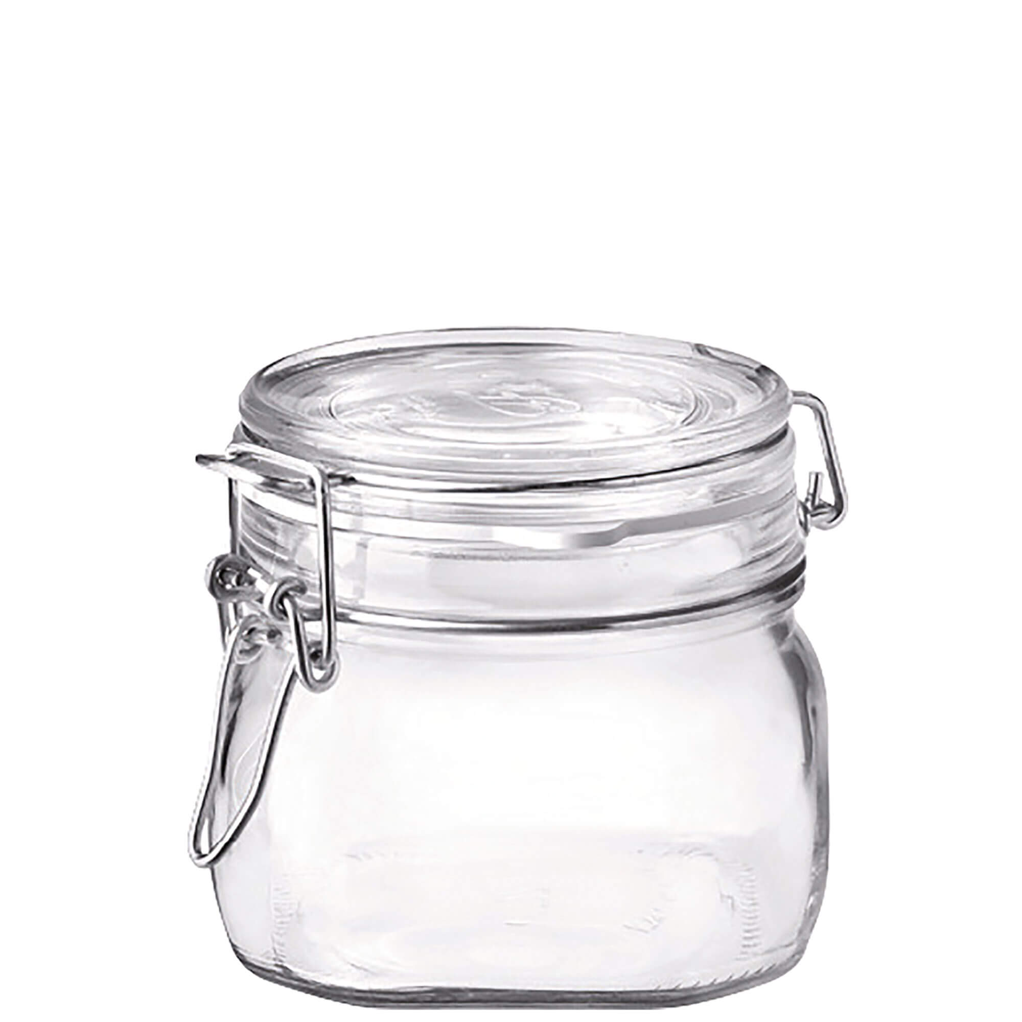 Preserving Jar Fido with rubber ring square - 500ml