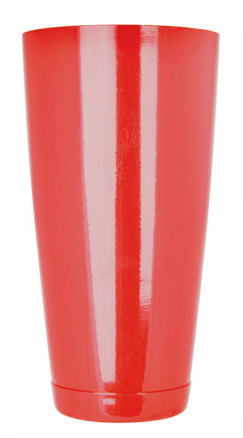 Boston shaker, stainless steel (850ml) - red Boston shaker, stainless steel (850ml) - red