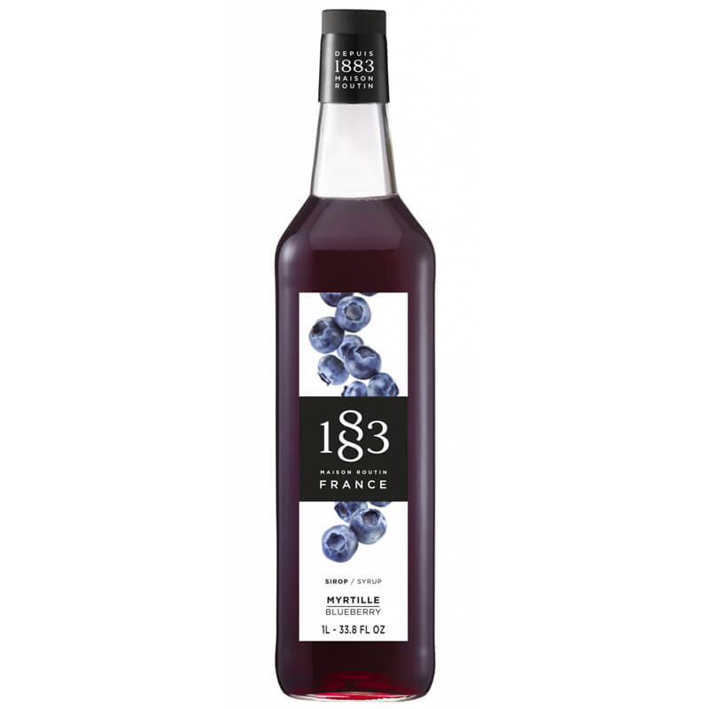 Blueberry - Maison Routin 1883 syrup (1,0l) Blueberry - Maison Routin 1883 syrup (1,0l)