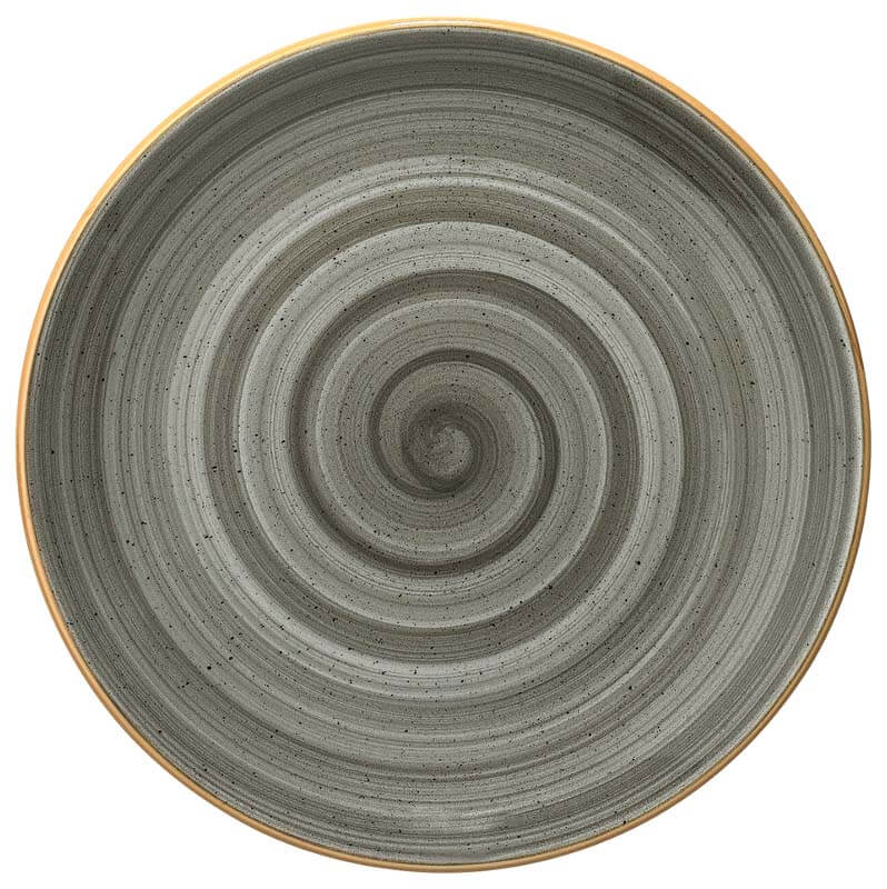 Bonna Aura Space Gourmet Plate 21cm grey - 12 pcs. Bonna Aura Space Gourmet Plate 21cm grey - 12 pcs.