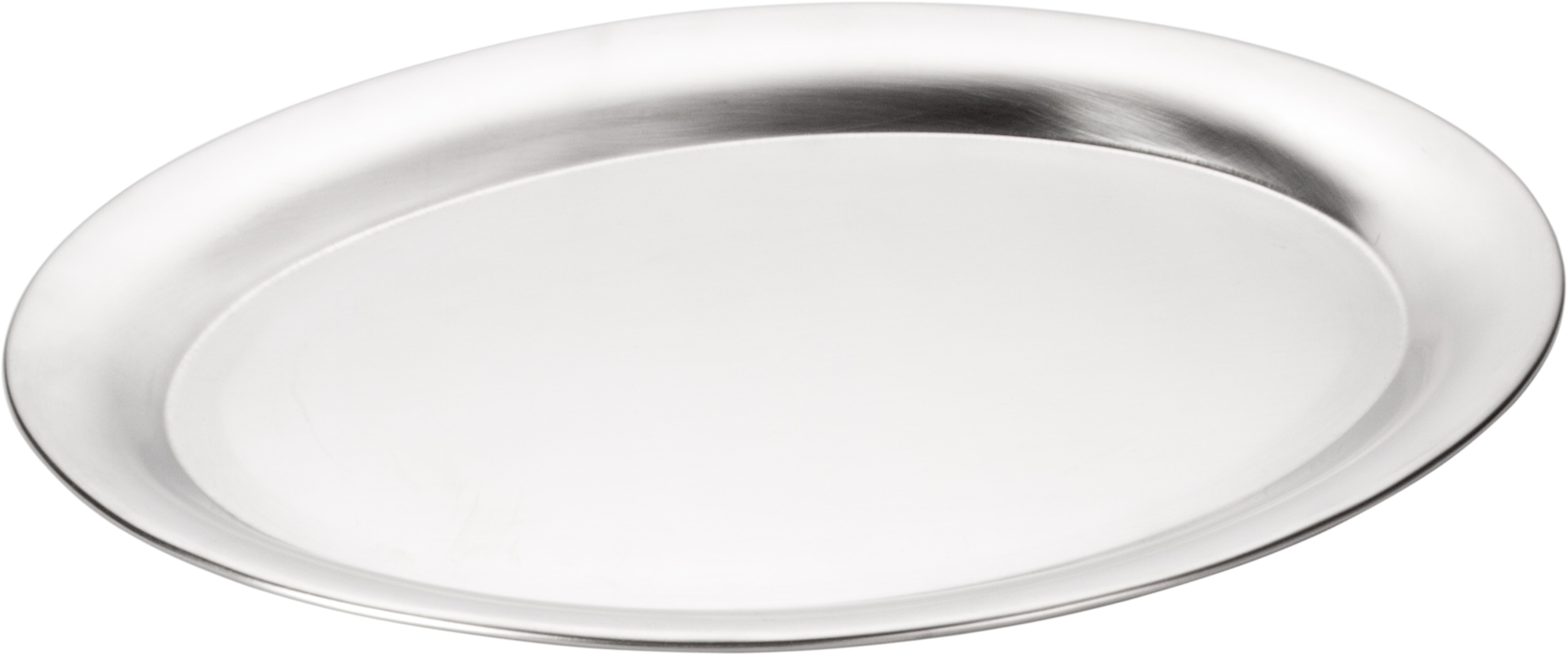 Serving tray oval, stainless steel mat - 19,5x15cm