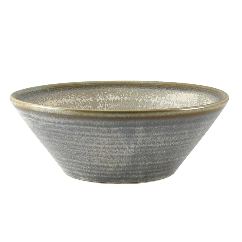 Conical bowl Terra Matt Grey – 16 cm (6 pcs.)