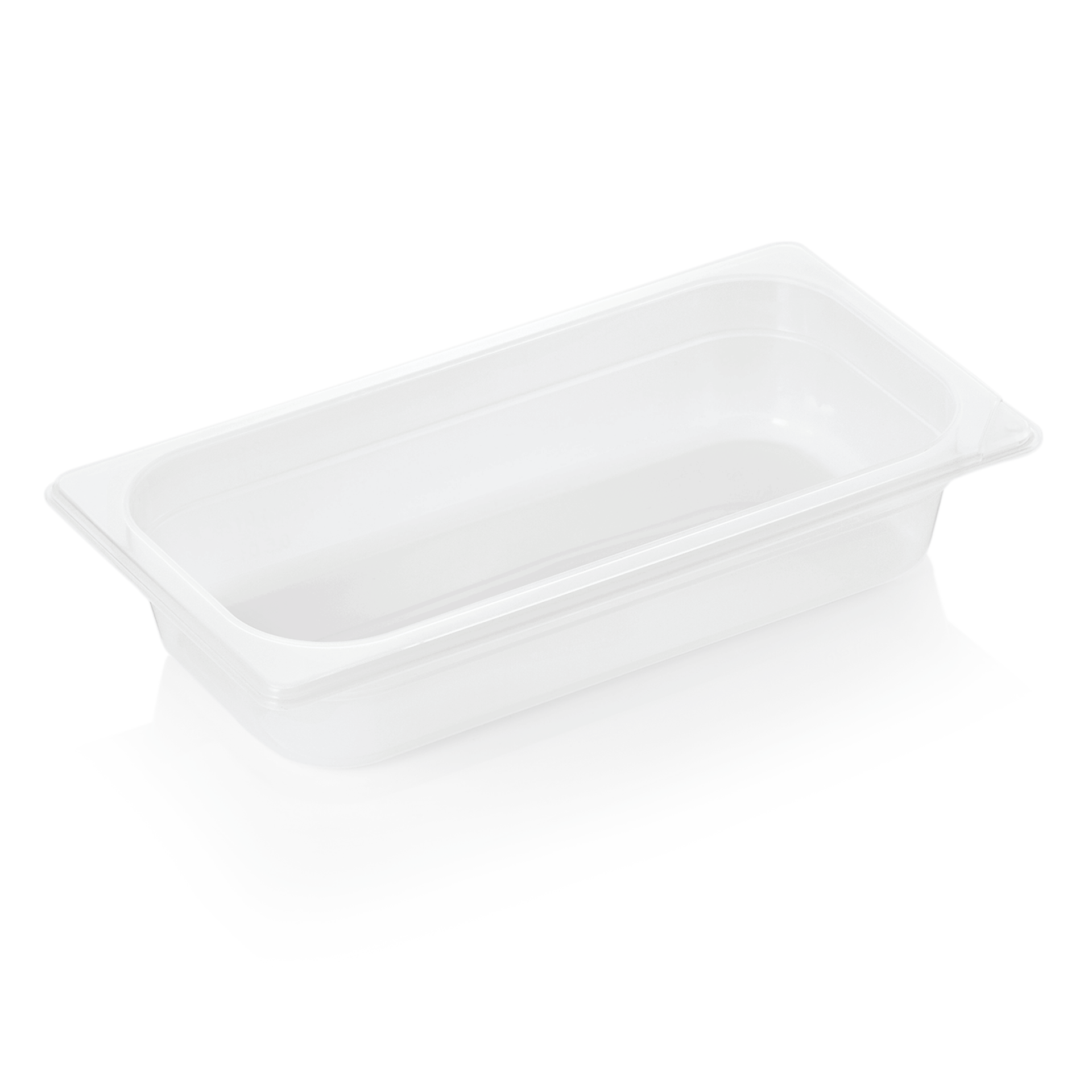 GN 1/3 container with scale, with lid, polypropylene - H 6,5cm (GN 89 series) GN 1/3 container with scale, with lid, polypropylene - H 6,5cm (GN 89 series)