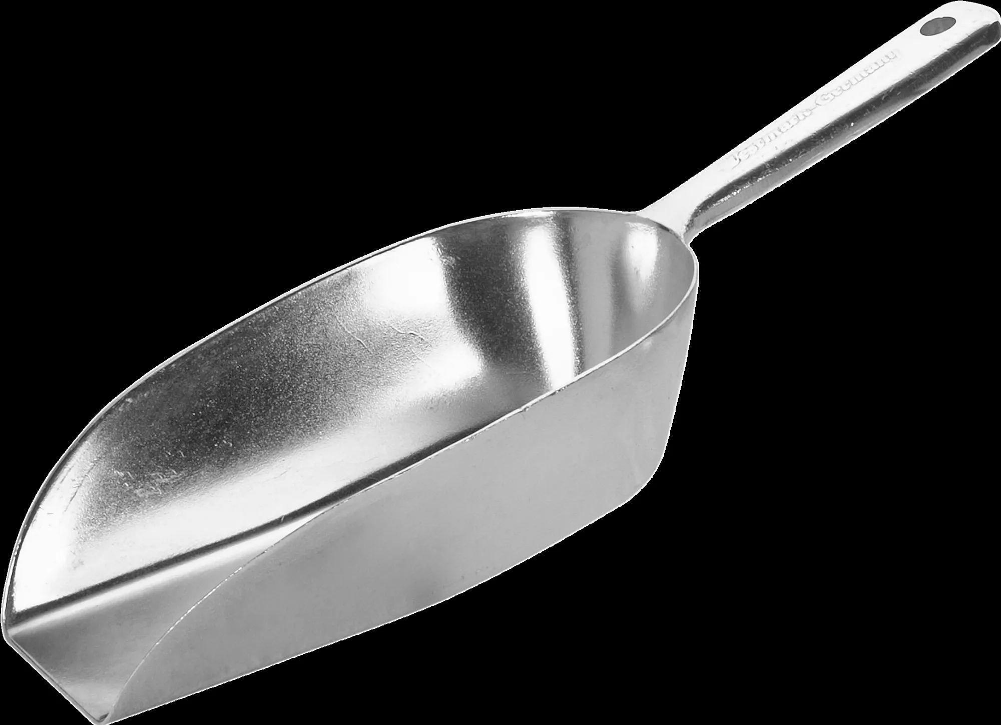 Ice scoop aluminium, household scoop - 0,3l Ice scoop aluminium, household scoop - 0,3l