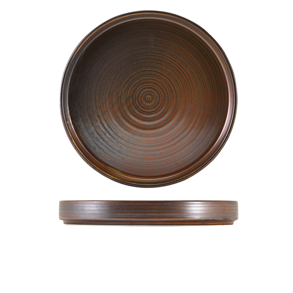 Presentation plate Terra Rustic Copper – 26 cm (6 pcs.)