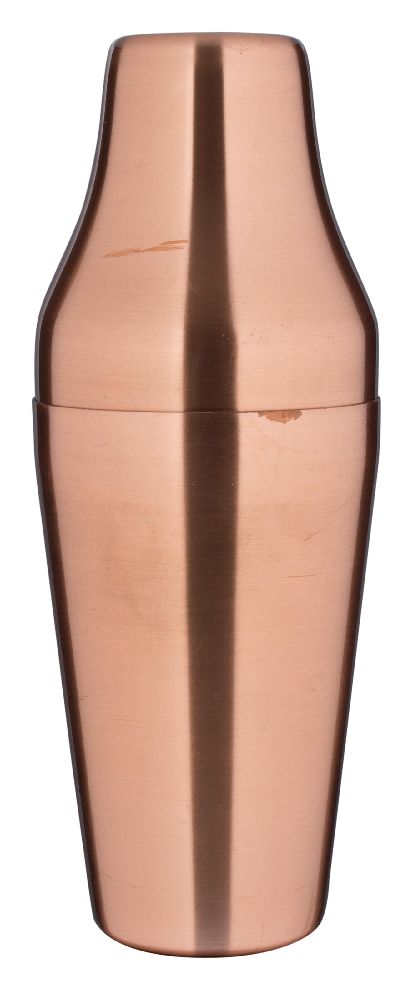 French Cocktail Shaker, copper colored matt, 500ml - irregular stock