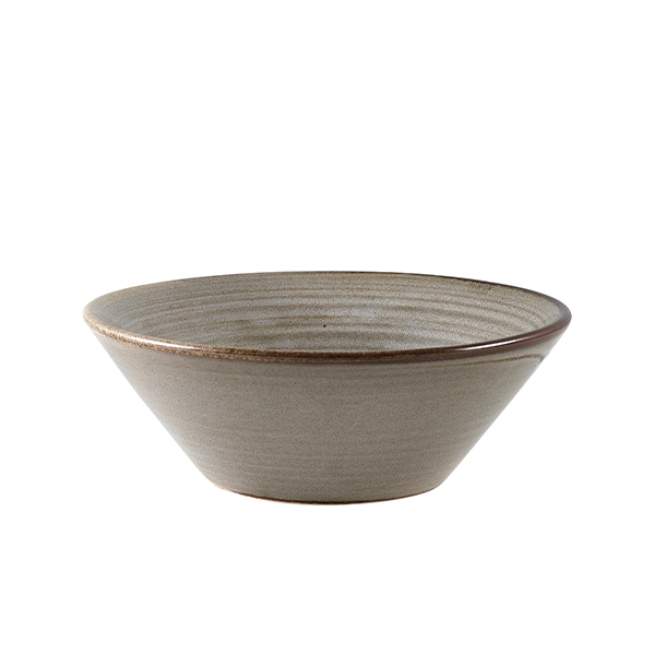 Conical Bowl Terra Smoke Grey – 14 cm (6 pcs.)