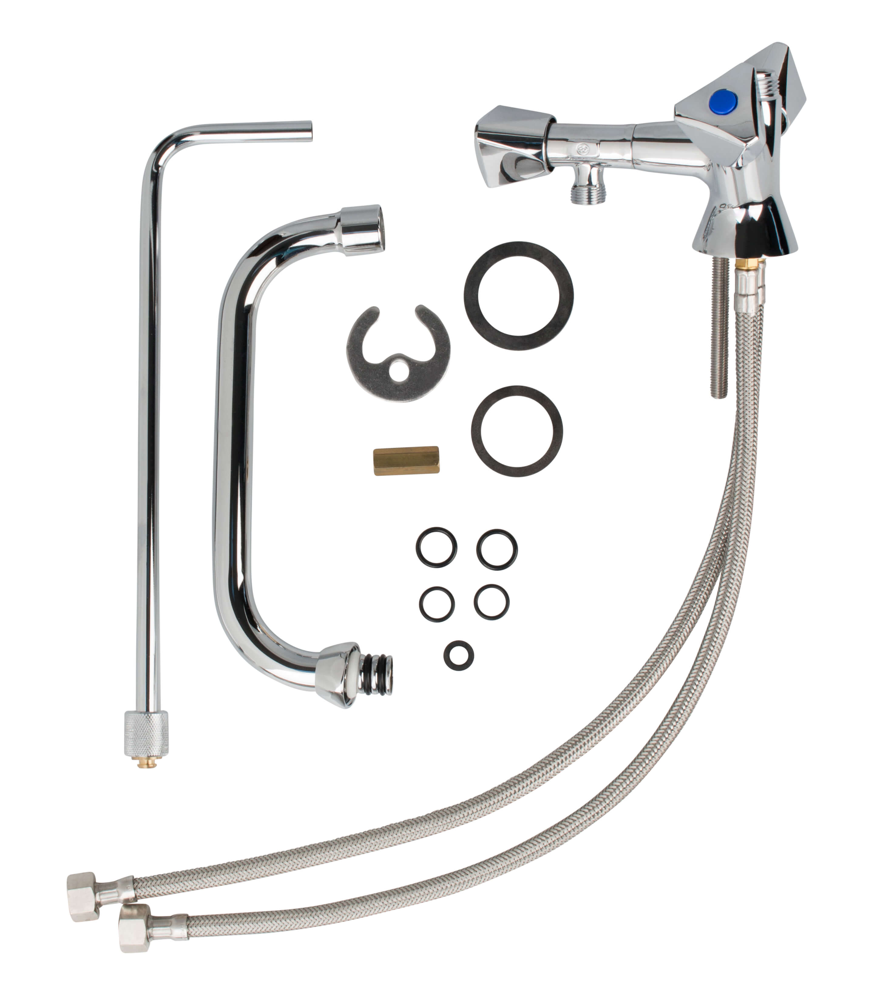 Mixer tap hot/cold 1 sink, Bruse - high pressure