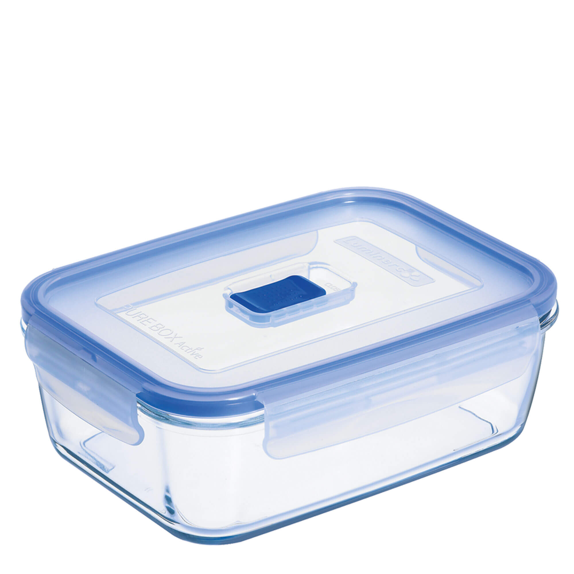 Glass storage box Pure Box Active, Luminarc, rectangular - 1220ml