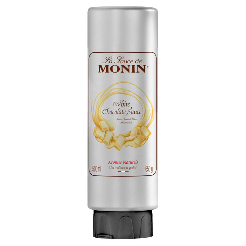 White Chocolate Sauce - Monin (500ml) White Chocolate Sauce - Monin (500ml)
