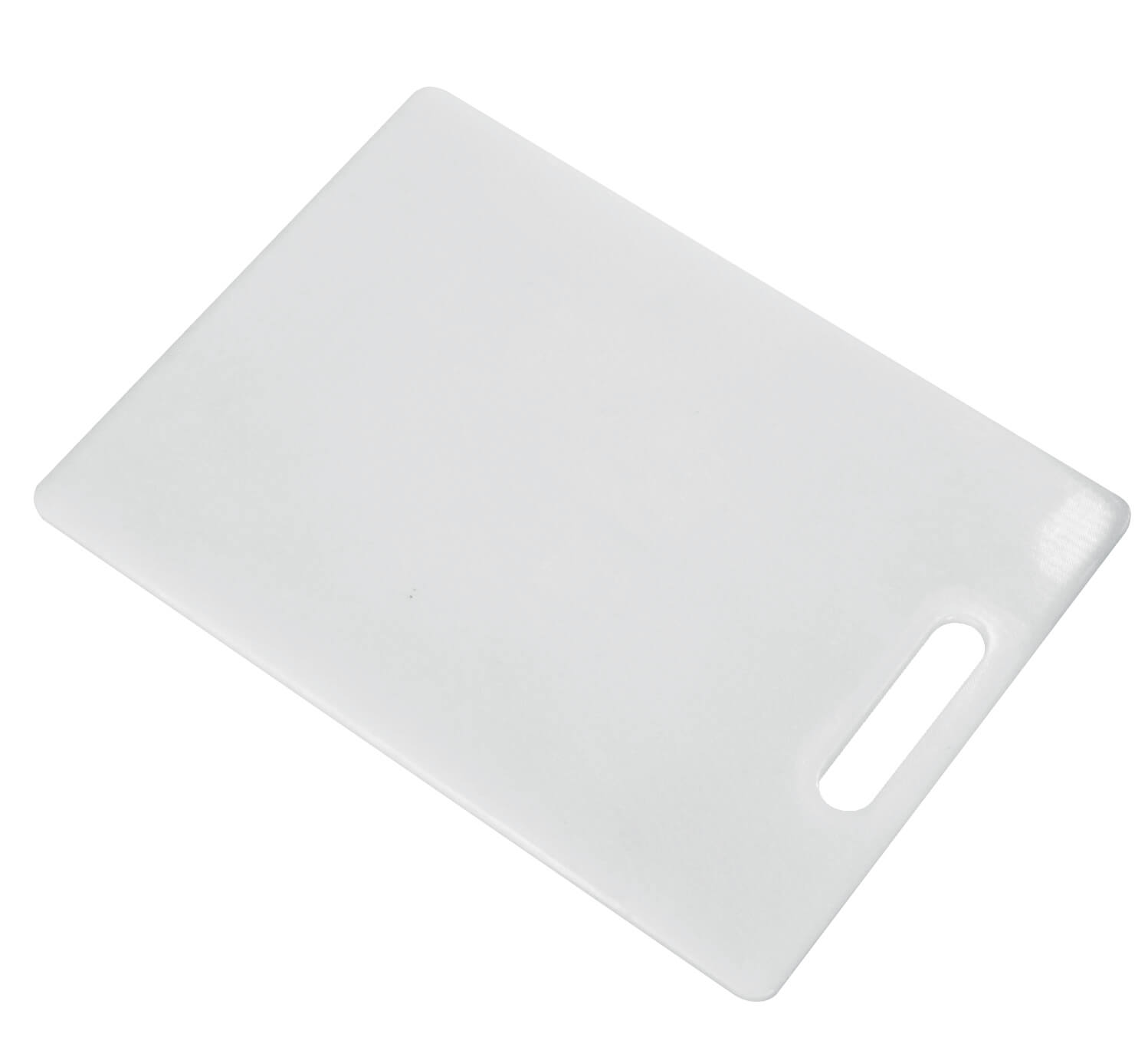 Chopping board, white - polyethylene (34,5 x 24,5cm)