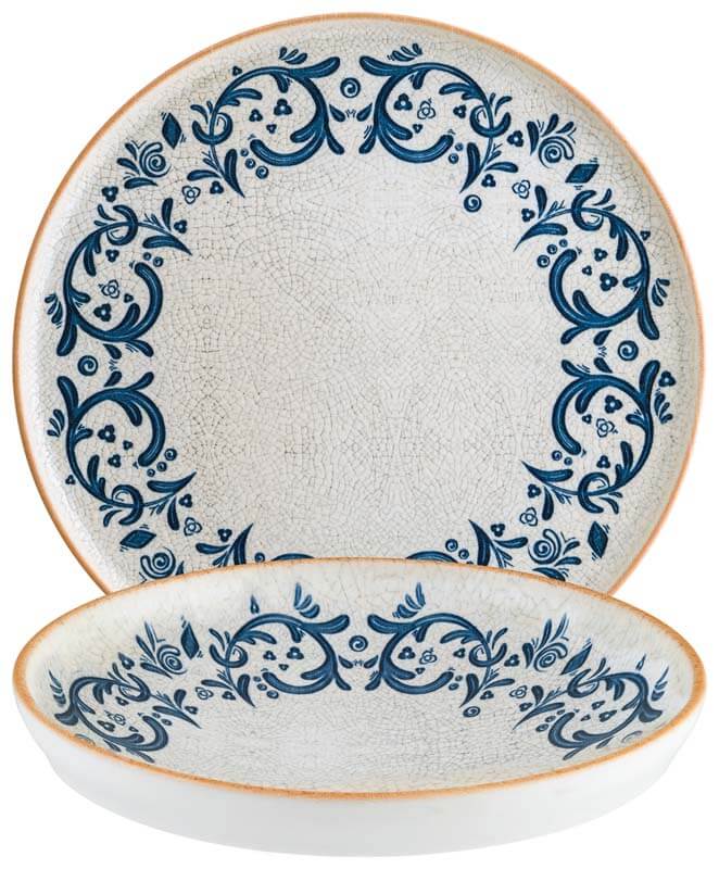 Bonna Viento Hygge plate 22cm blue - 6 pcs. Bonna Viento Hygge plate 22cm blue - 6 pcs.