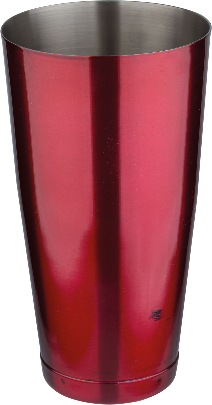 Boston Shaker, stainless steel, candy red, 845ml - irregular stock
