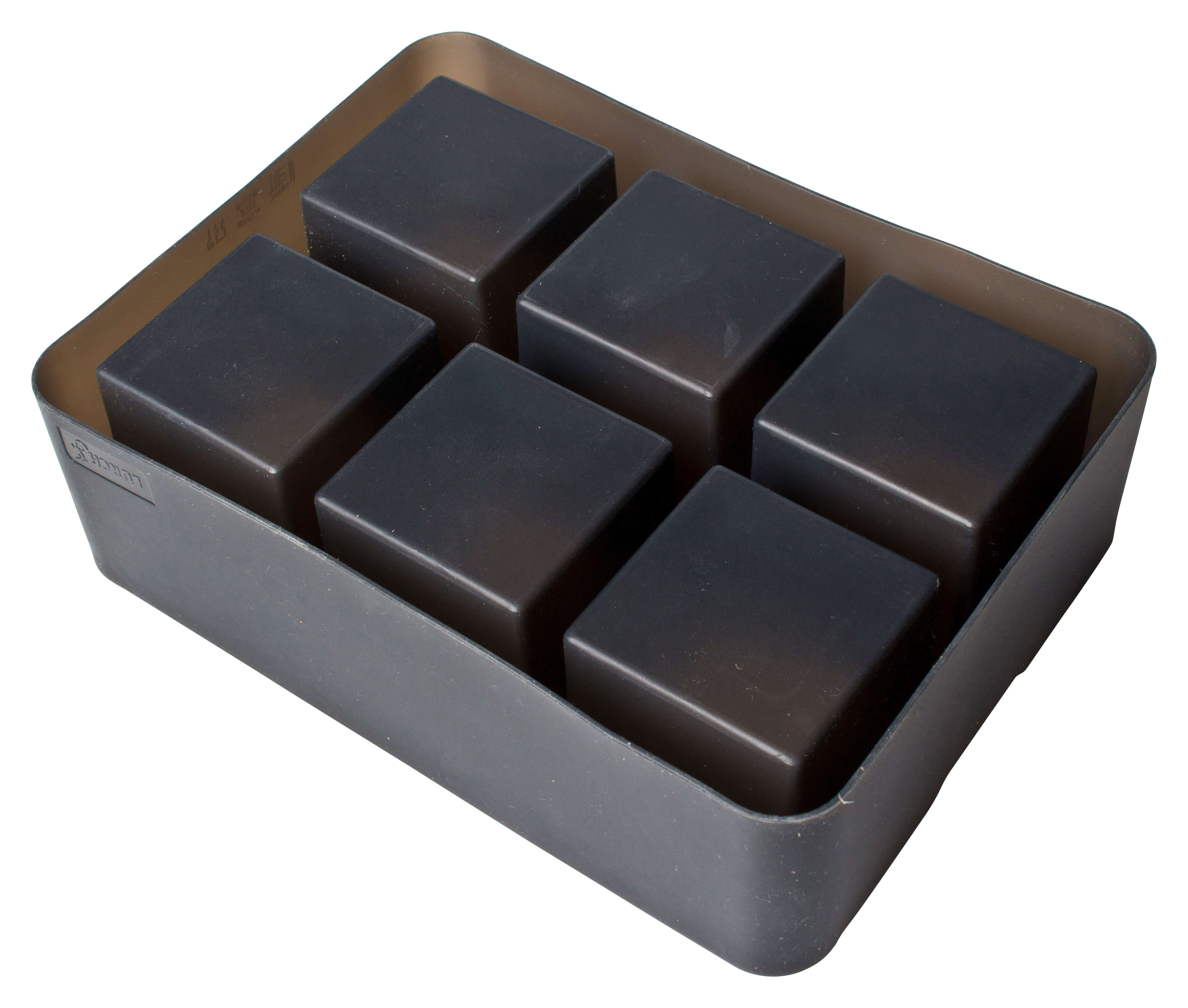 Ice former Cubes, platinum silicone, Lurch - 5cm
