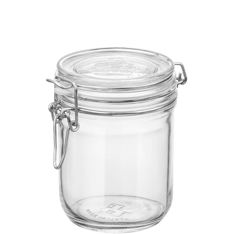 Preserving Jar Fido with rubber ring - 500ml