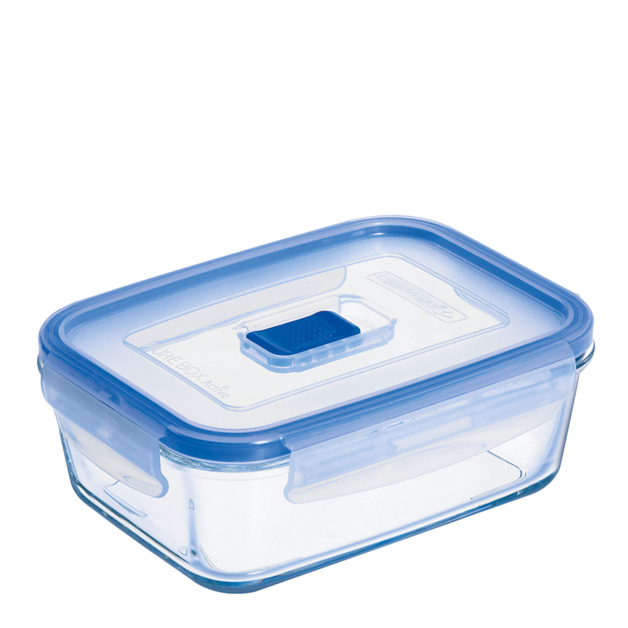 Glass storage box Pure Box Active, Luminarc, rectangular - 820ml