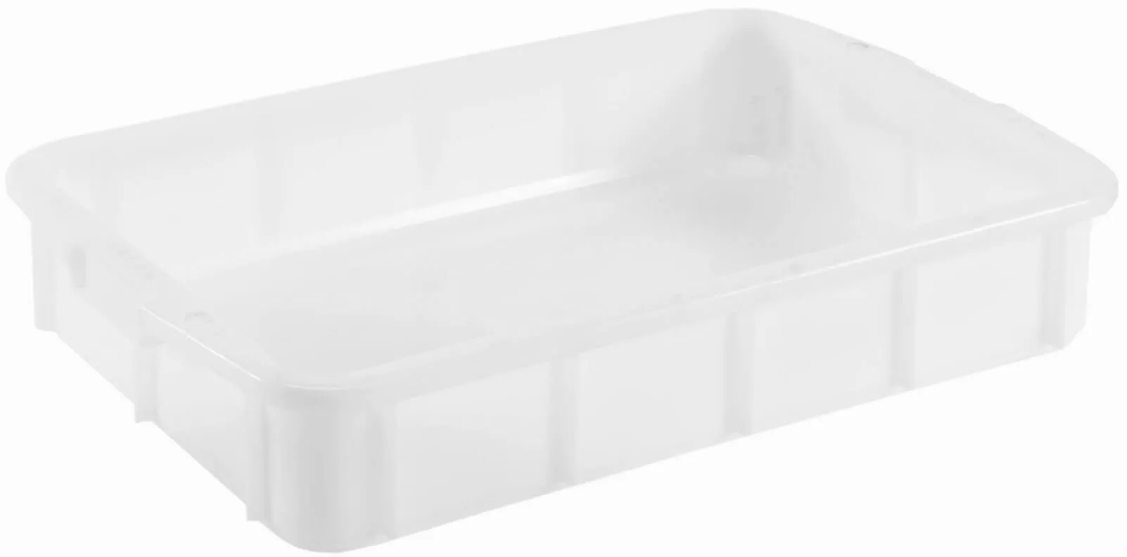 Stacking and transport container Classic white - 660x450x130mm (28l) Stacking and transport container Classic white - 660x450x130mm (28l)
