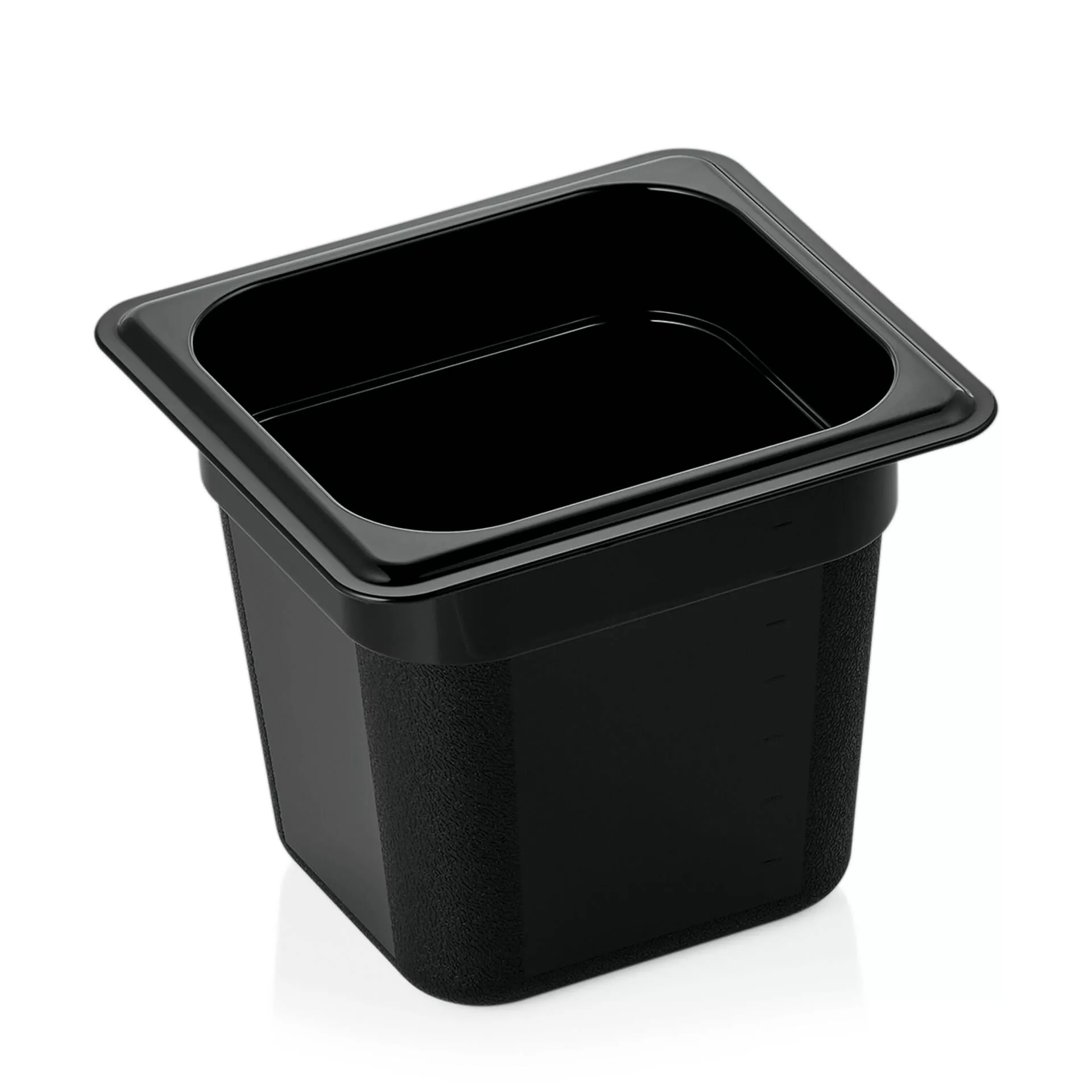 Gastronormbehälter 150mm Tiefe - PC schwarz (GN 1/6) Gastronormbehälter 150mm Tiefe - PC schwarz (GN 1/6)