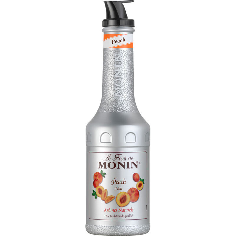 Peach Fruit Purée Mix - Monin (1,0l) Peach Fruit Purée Mix - Monin (1,0l)