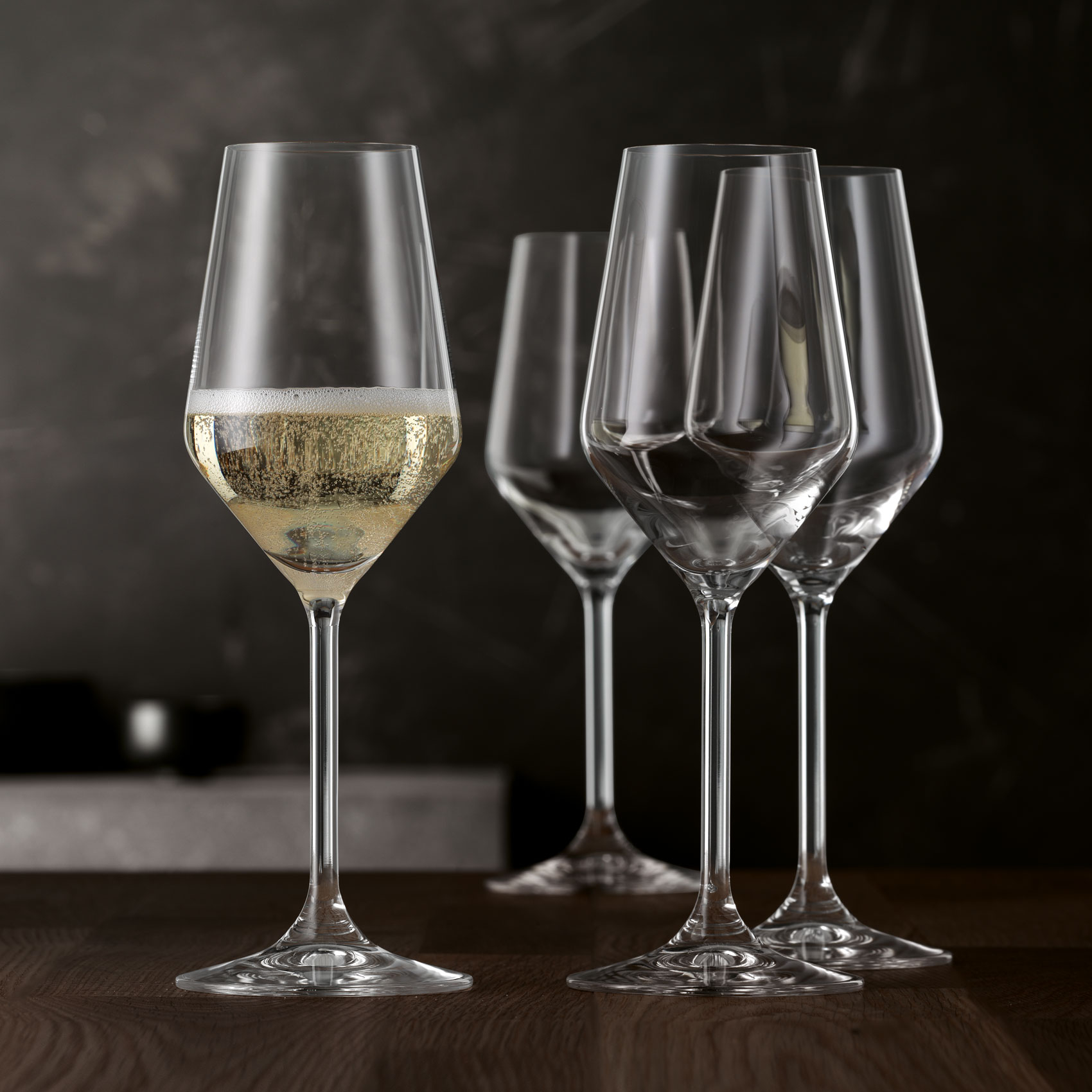 Champagne glass Style, Spiegelau - 310ml, 0,1l CM (1 pc.)