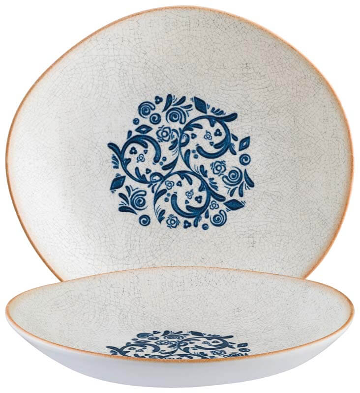 Bonna Viento Vago Deep plate 26cm blue - 6 pcs. Bonna Viento Vago Deep plate 26cm blue - 6 pcs.