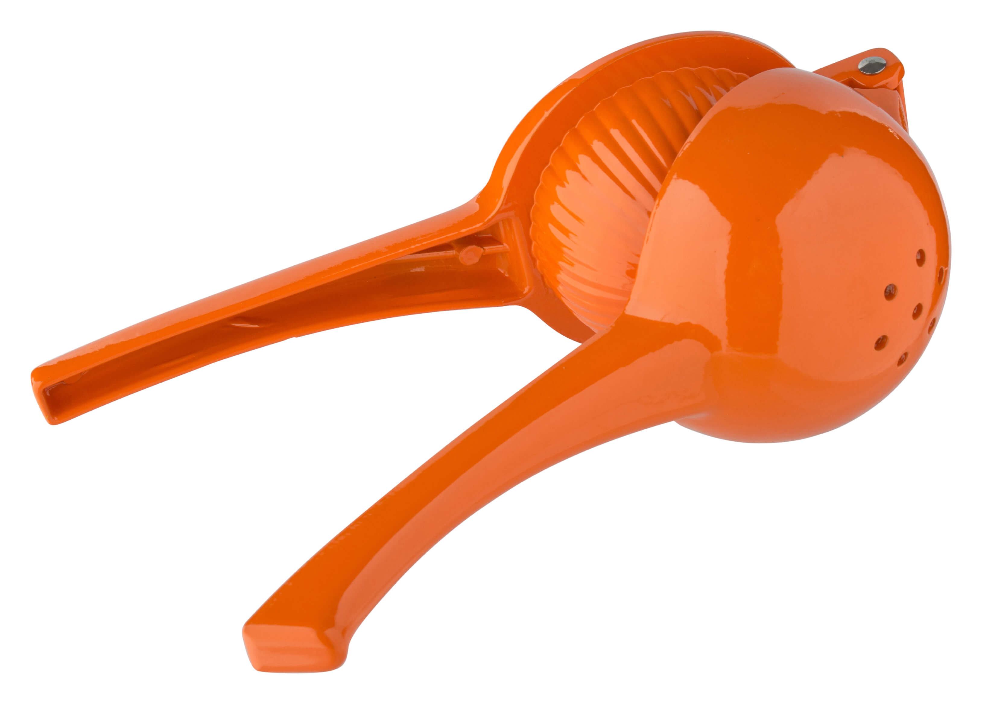 Orange squeezer, orange-colored - aluminium
