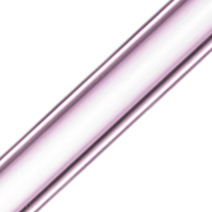 Glass drinking straws (200x8mm) - pink (50 pcs. + 3 brushes)