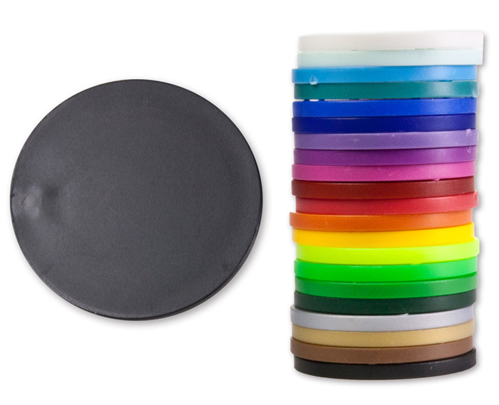 Tokens 2,5 x 38mm - various colors (1000 pcs.)