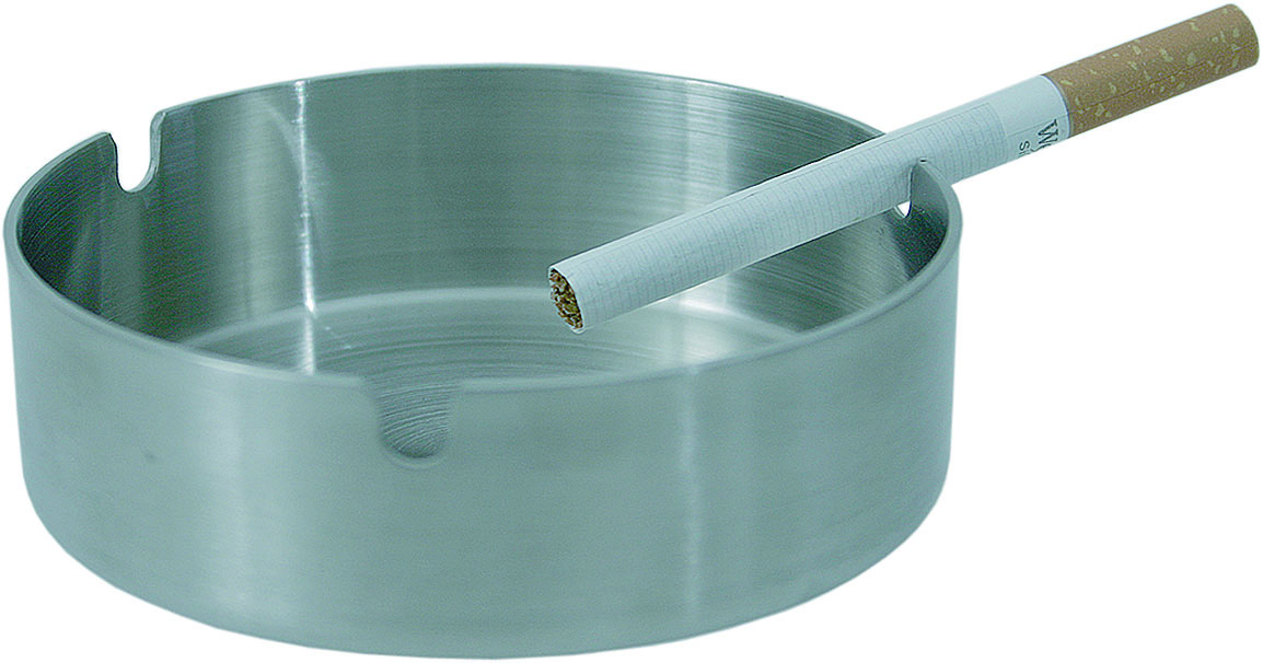 Ashtray - stainless steel (10cm)