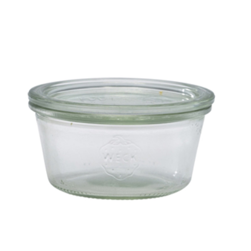 WECK jar with lid - 290ml / 10x5,5cm (6 pcs.)