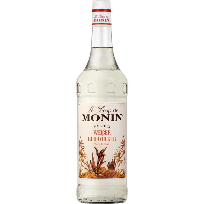 Cane sugar white - Monin Syrup (1,0l) Cane sugar white - Monin Syrup (1,0l)