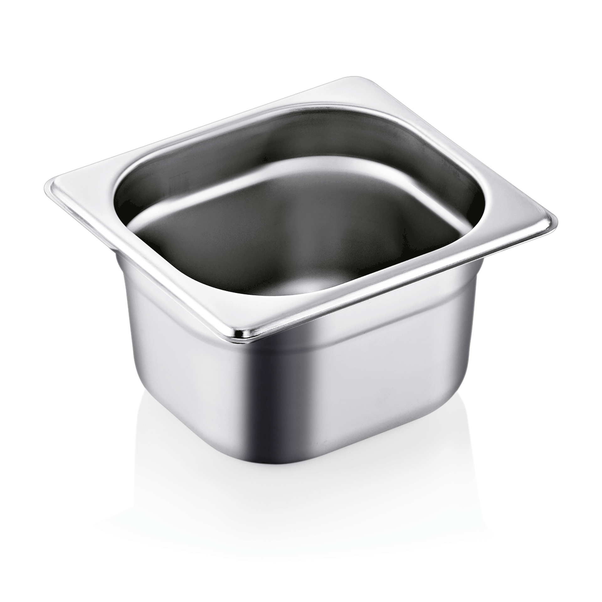 GN 1/6 container, CNS 18/8 - 10cm (GN SELECT series)