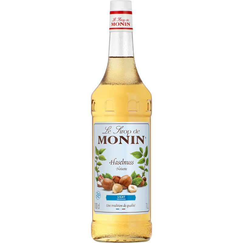 Hazelnut sugar free (light) - Monin Syrup (1,0l) Hazelnut sugar free (light) - Monin Syrup (1,0l)