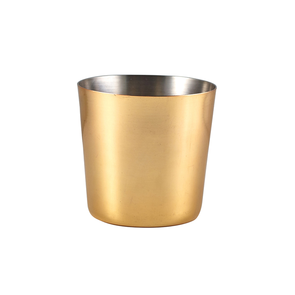 Serving Cup stainless steel gold-colored - 8,5x8,5cm/420ml (12 pcs.) Serving Cup stainless steel gold-colored - 8,5x8,5cm/420ml (12 pcs.)