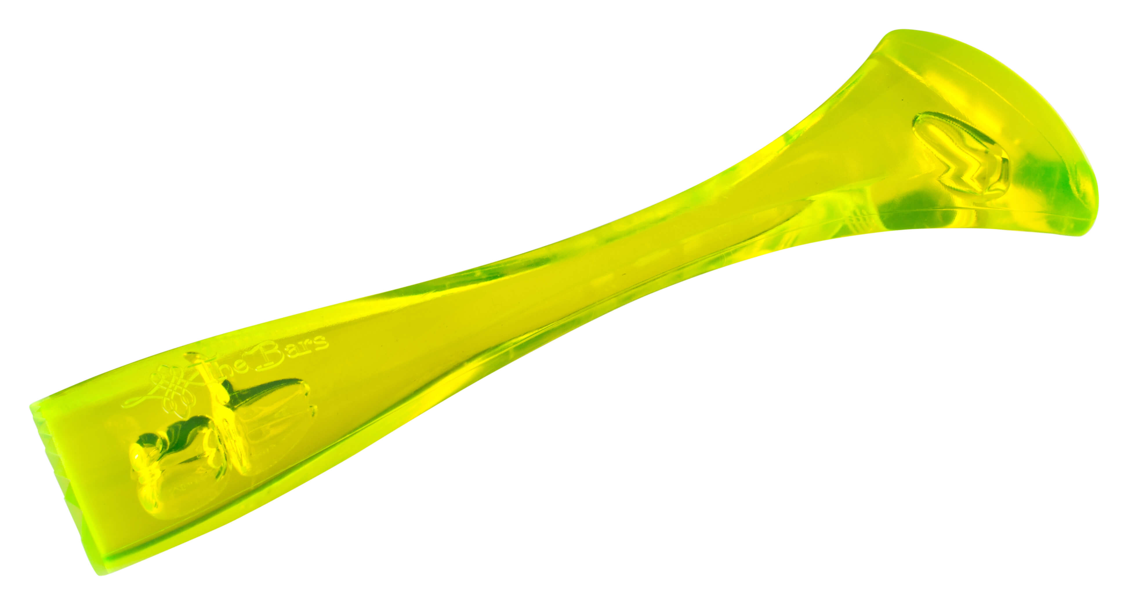 Muddler, plastic, waved end - green (21cm)