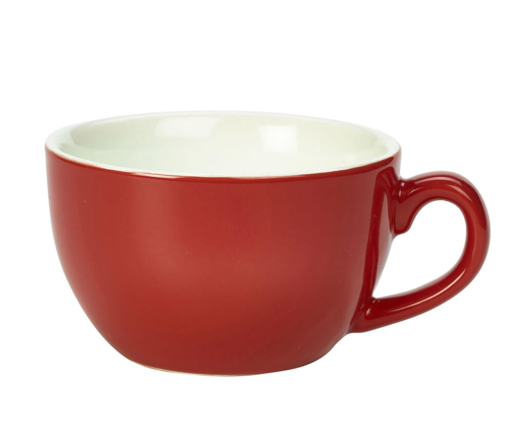 Cappuccino cup red - 175ml (6 pcs.)