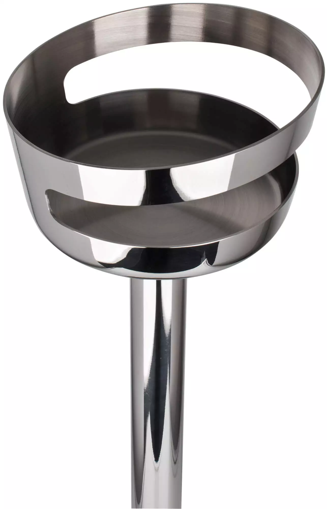 Stand for bottle cooler/ wine cooler, stainless steel - 17,5cm Stand for bottle cooler/ wine cooler, stainless steel - 17,5cm