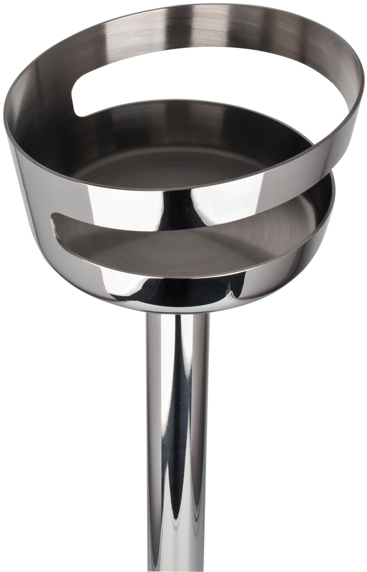 Stand for bottle cooler/ wine cooler, stainless steel - 17,5cm