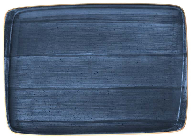 Bonna Aura Dusk Moove Plate 23x16cm blue - 12 pcs.
